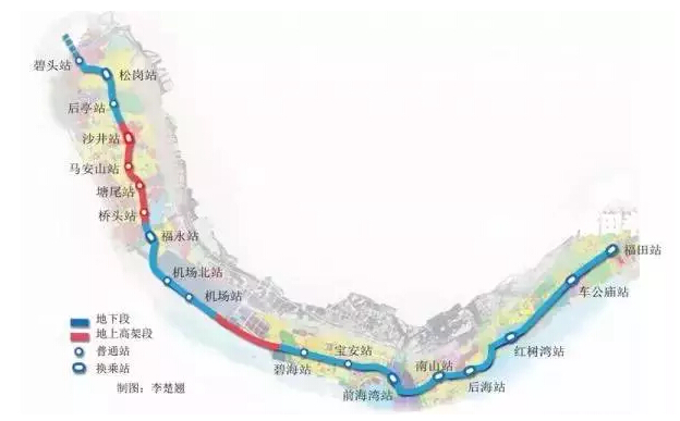 柔性電路板生產(chǎn)廠家：6月30日，深圳地鐵11號(hào)線試運(yùn)行，約嗎？